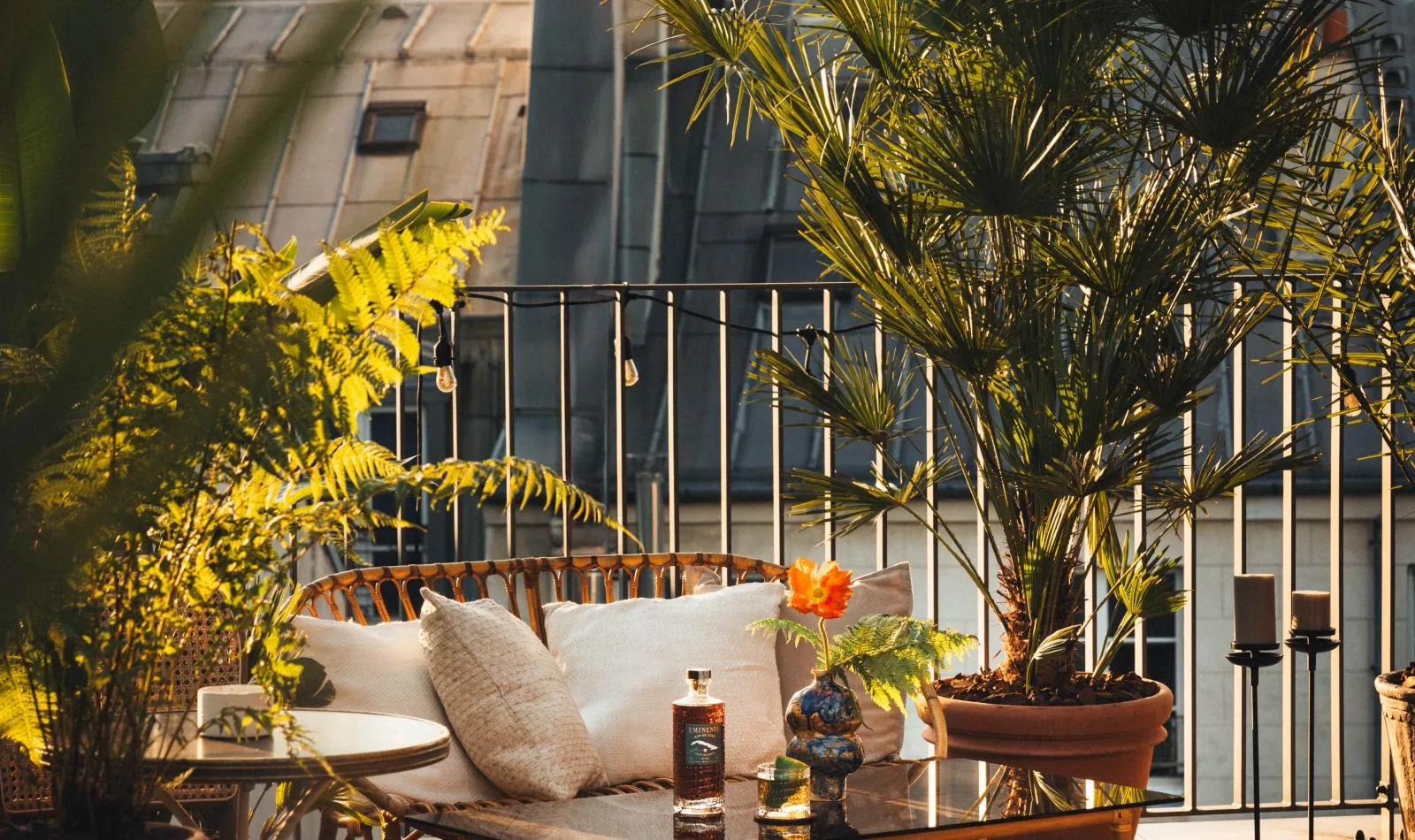 Le rooftop de Drawing Hotel, sur les toits de Paris